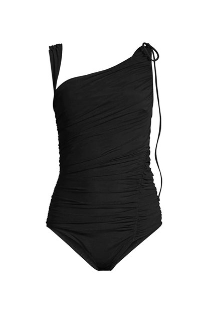 Chiara Boni La Petite Robe - One-Shoulder Tied Swimsuit