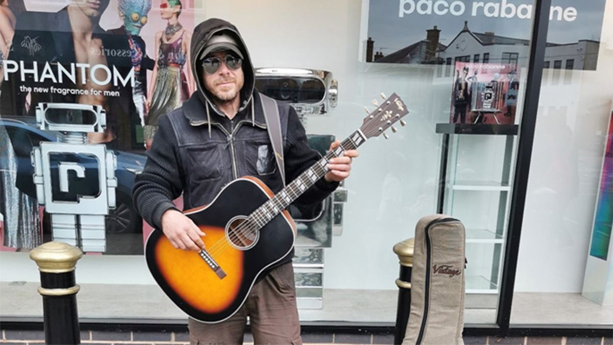 Philip the busker