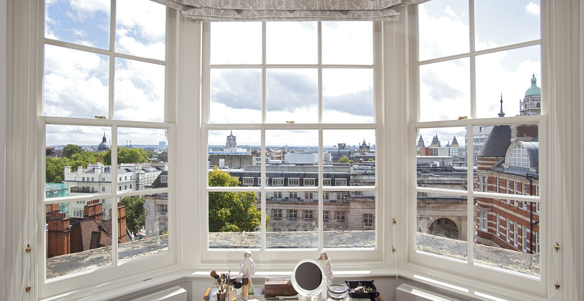bay window in period home in london