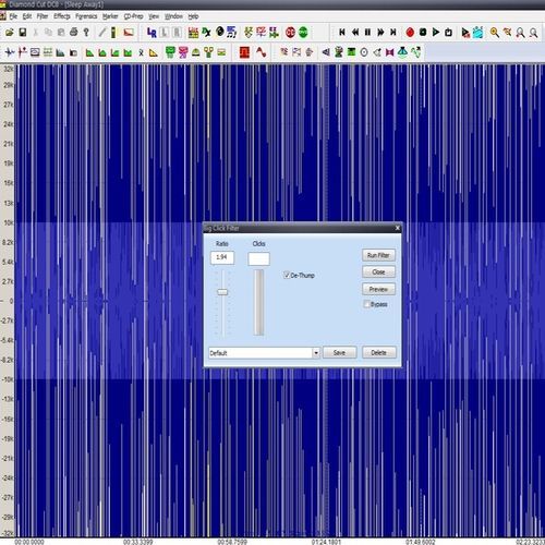 Diamond Cut image: There are many tools available for audio restoration.
