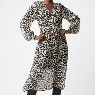 French Connection Leopard Print Dress