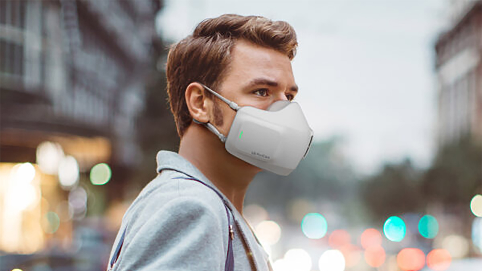 LG unveils new batterypowered face mask that doubles as an air