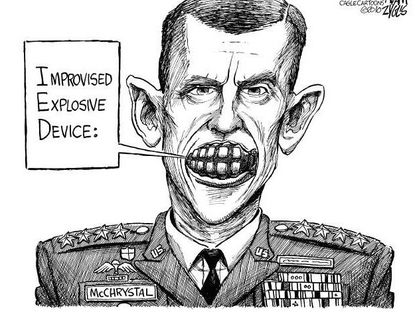 Gen. McChrystal's metal mouth