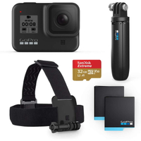 GoPro Hero 8 Black | shorty, head strap, 32GB SD card, 2 rechargeable batteries: $400 $349.99 at Amazon
Save $50 -