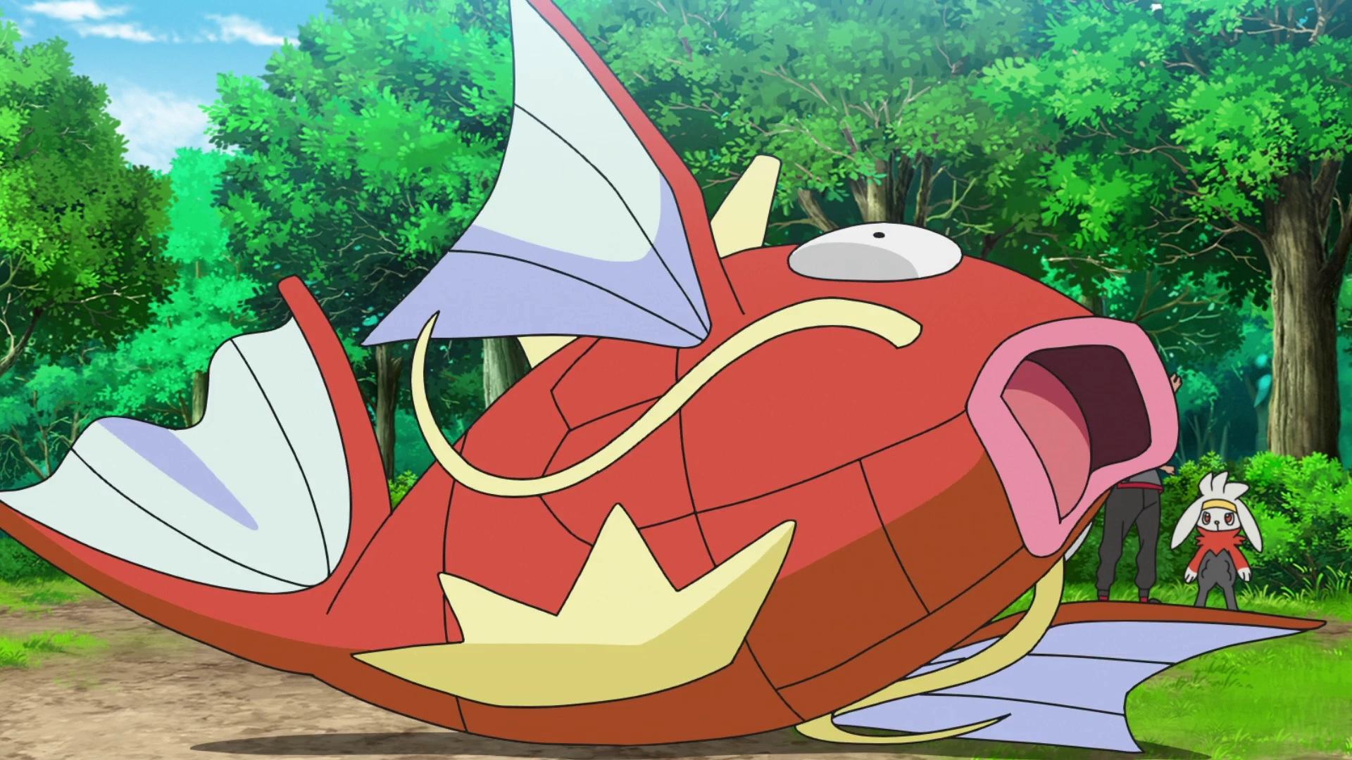 Pokemon anime Magikarp