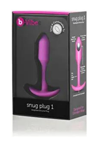 b-Vibe Snug Plug 1 Ultra-Comfortable 55-Gram Weighted Silicone Butt Plug $50 $46 | Amazon