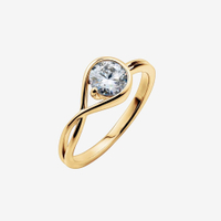 Pandora Brilliance 14k Gold 0.75 Carat Ring, £990 at Pandora