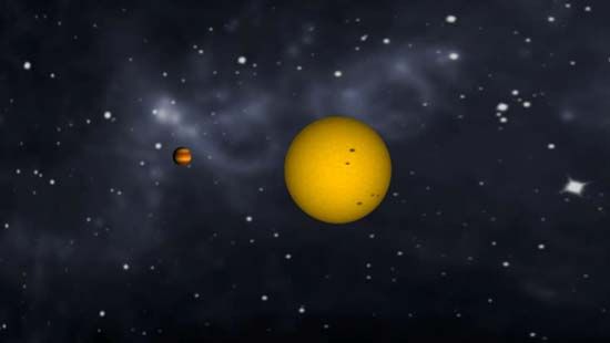 SP 090527 Exoplanet VS