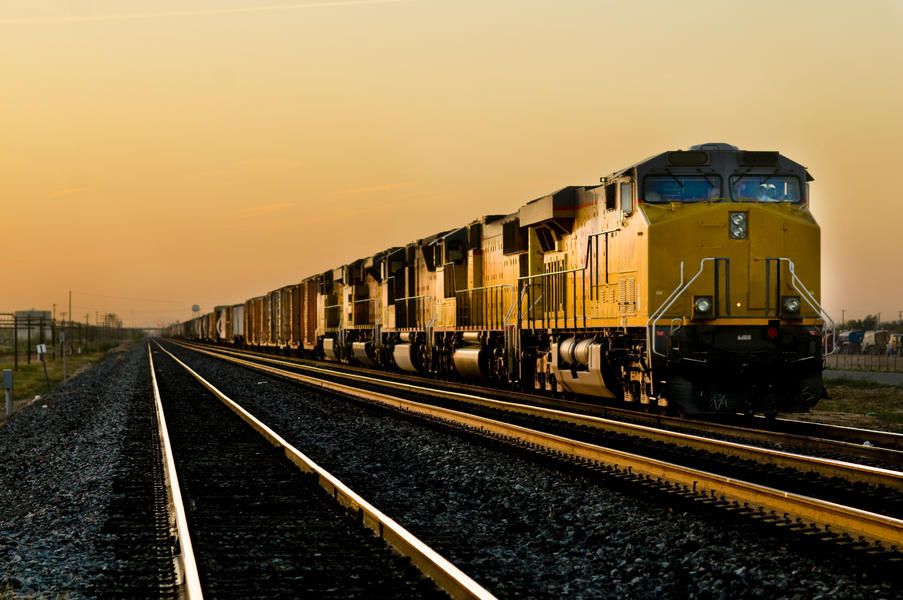 Watch: With seconds to spare, women trespassing on railroad tracks miss being hit by train