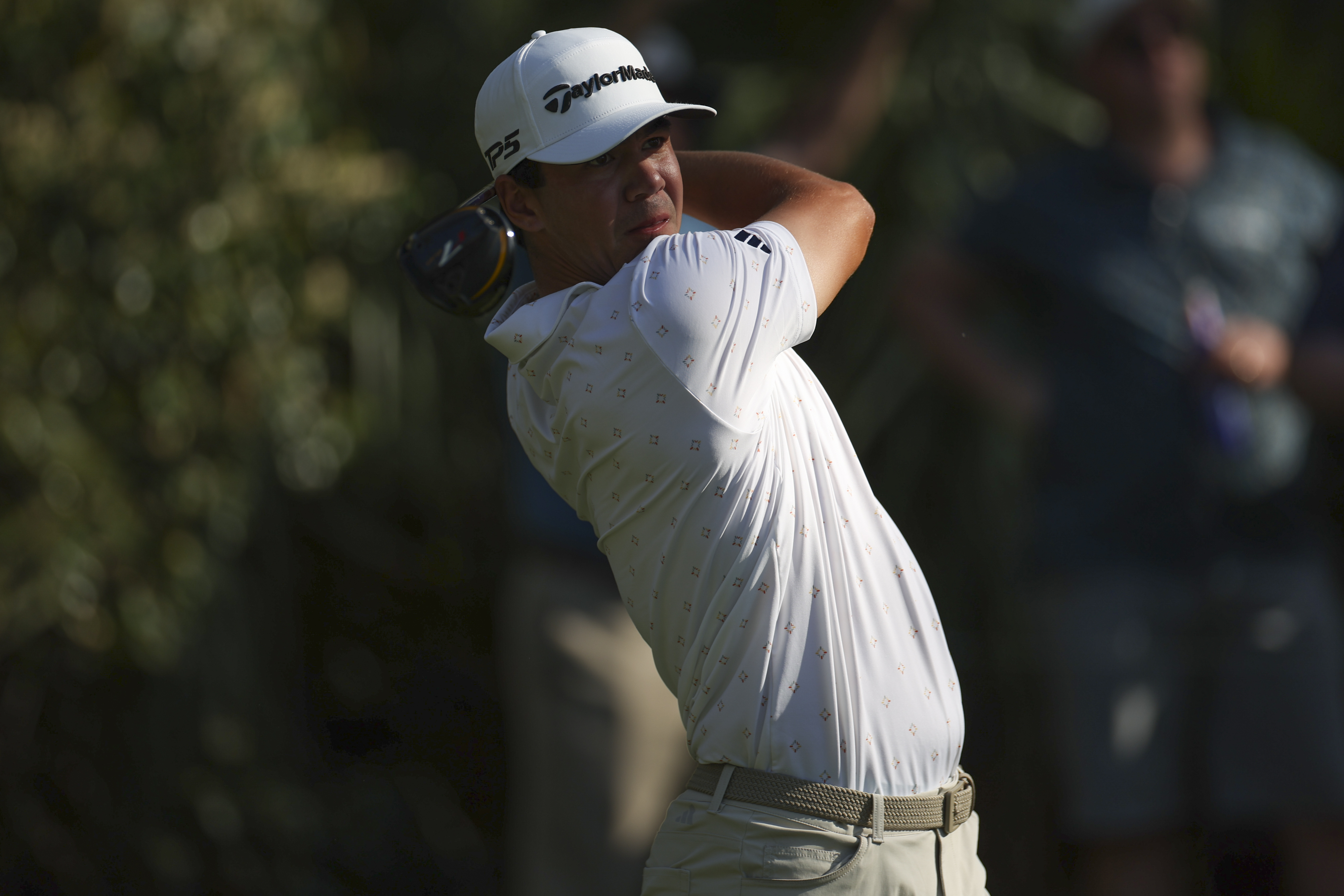 Michael Thorbjornsen hits a mini driver