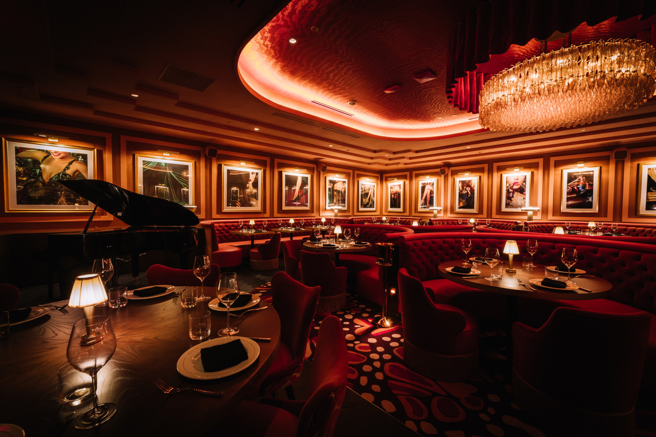 The Dallas&amp;rsquo; Old Hollywood-Inspired EVELYN bar and lounge.