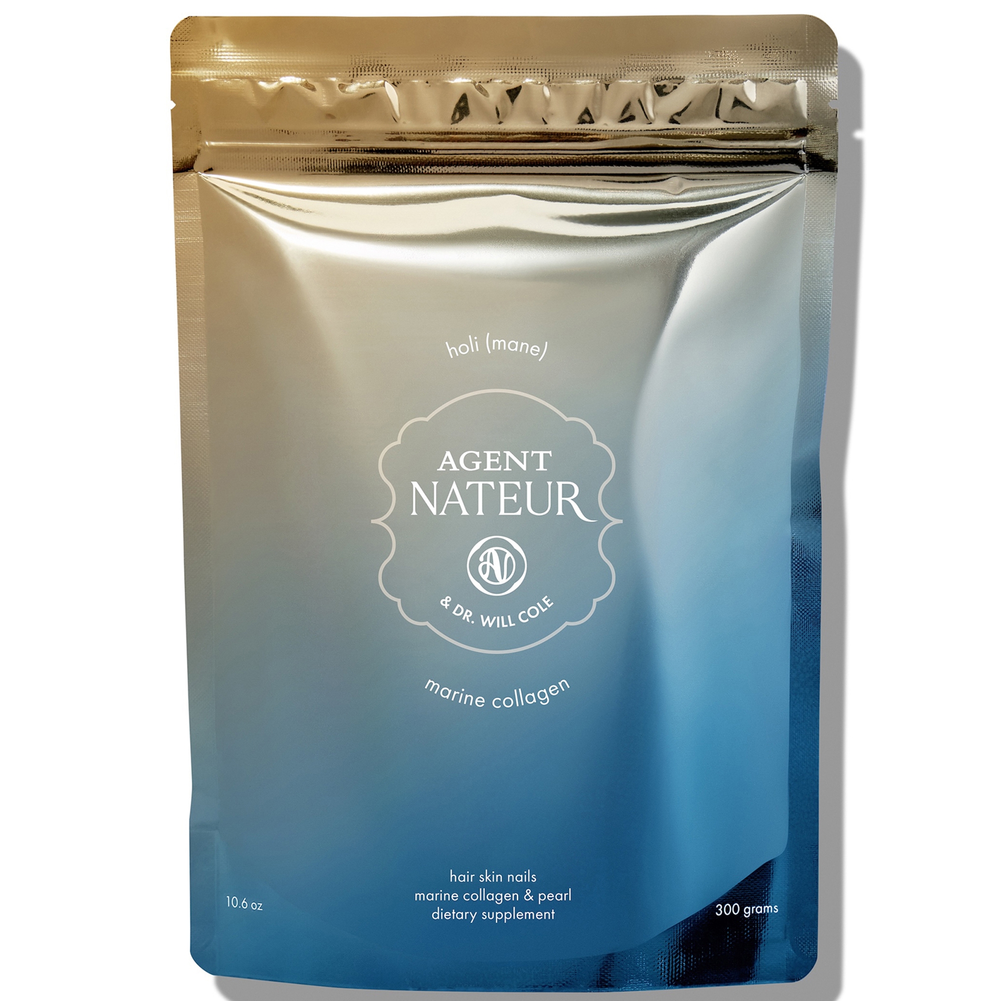 Agent Nateur Holi(mane) Hair Skin Nails 2 Daily Supplements Combined