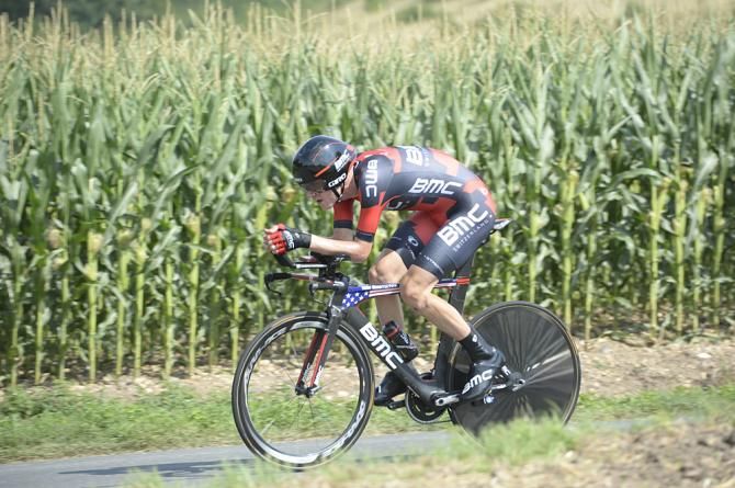 Tejay van Garderen (BMC) moved back into fifth overall after the time trial