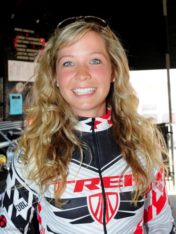 Emily Batty (Trek World Team) in her new team kit