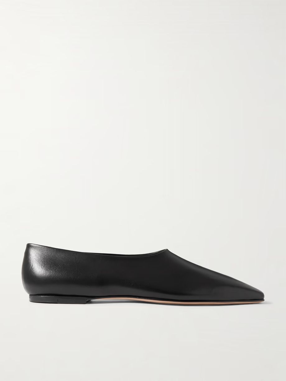 NEOUS, Atlas leather ballet flats