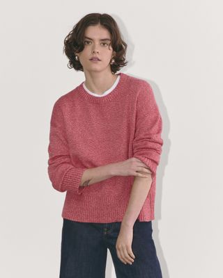 The Boxy Sweater in Everyday Cotton