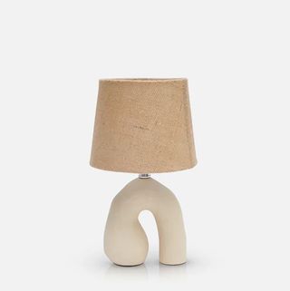 Abigal Ahern cream abstract lamp