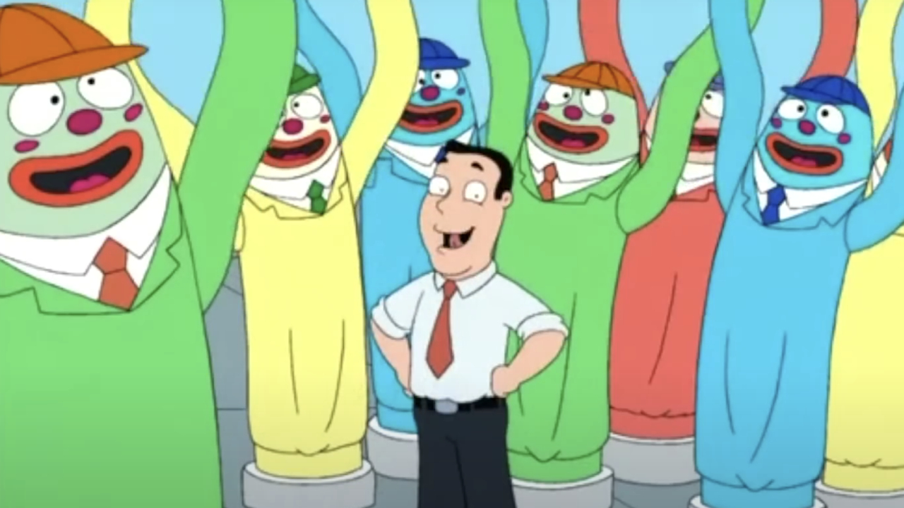 Wacky Inflatable Arm-Flailing Tubeman ad from Family Guy