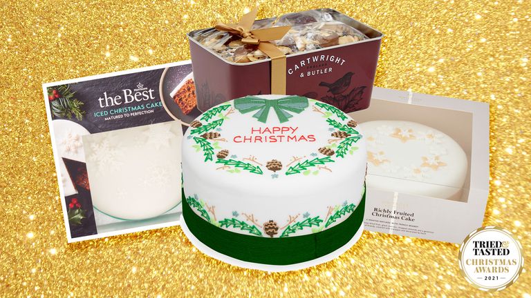 Collection of the best Christmas cakes for 2021