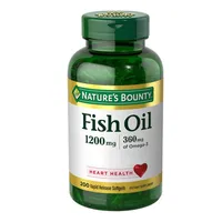 Nature's Bounty fish oil softgels: was $25.98now $14.59 at Walmart