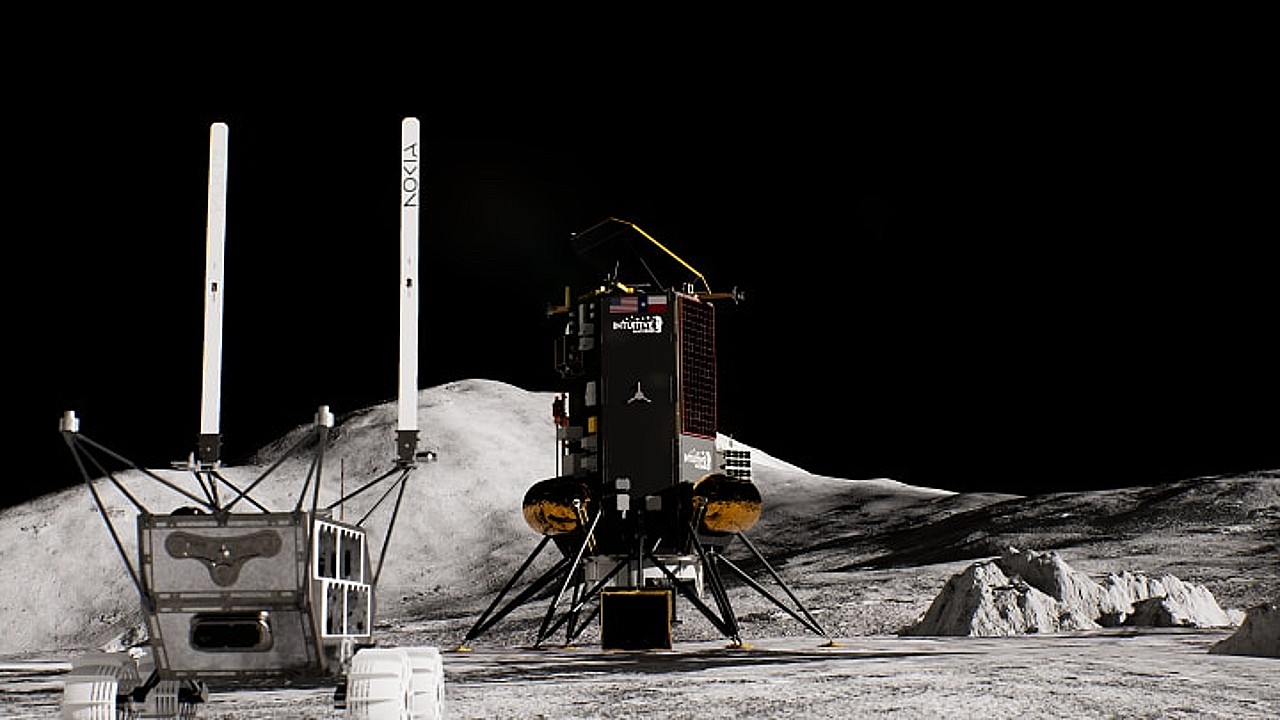 Private moon lander will carry Nokia’s 4G cell network to the lunar surface this year Space