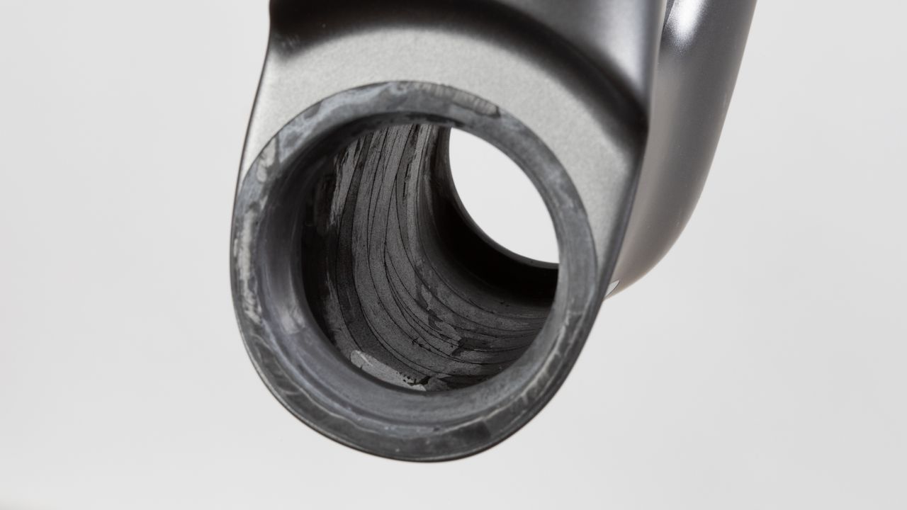 Enve Melee inside of headtube