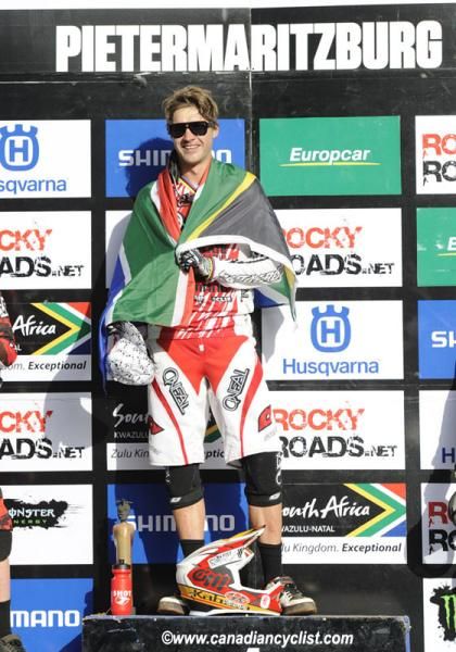 Greg Minnaar (Santa Cruz Syndicate) will start Val di Sole as World Cup leader