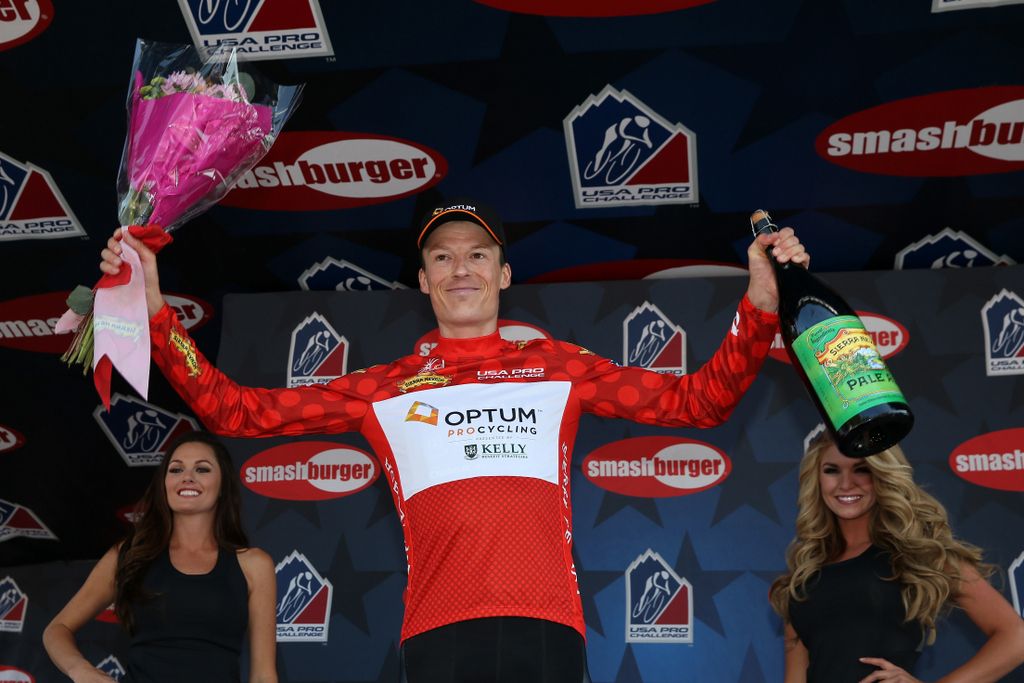 KOM leade Will Routley (Optum p/b Kelly Benefit Strategies)
