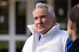 Larry Lamb stars as tricky Dickie Masters. Does the retired detective have something to hide?