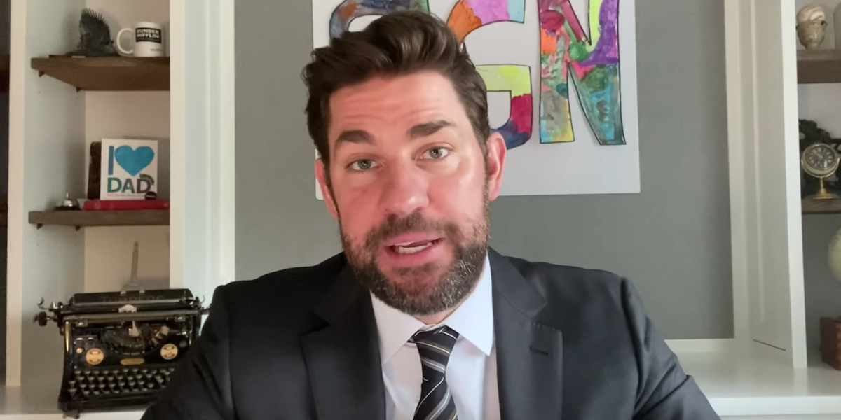 John Krasinski Wanted To Spread Good News To Fans, Started A YouTube ...