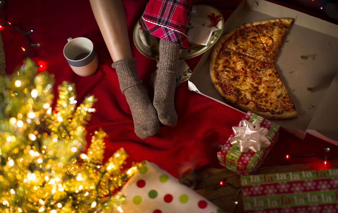 asda christmas dinner pizza