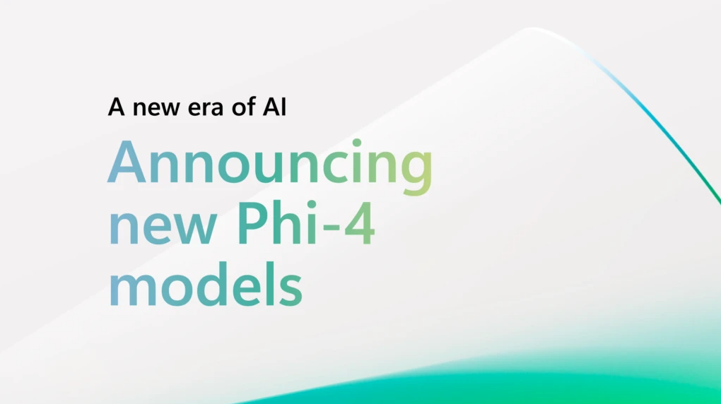 Microsoft's announcement of Phi-4