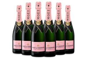 asda wine and champagne offer, moet chandon rose