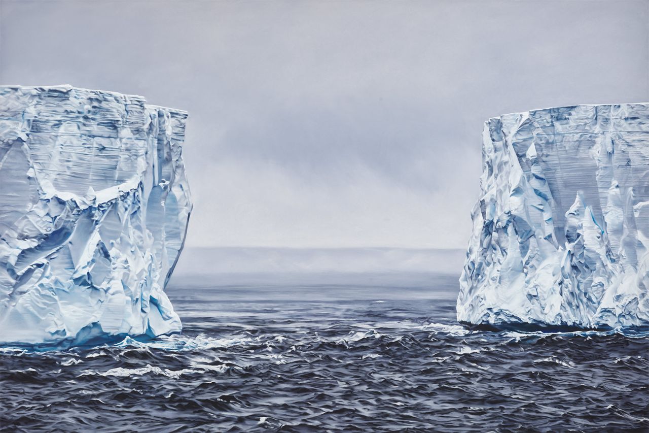 B-15Y Iceberg, Antarctica no.2 painting
