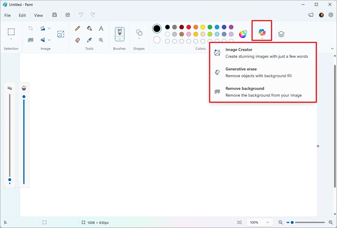 Copilot in Paint