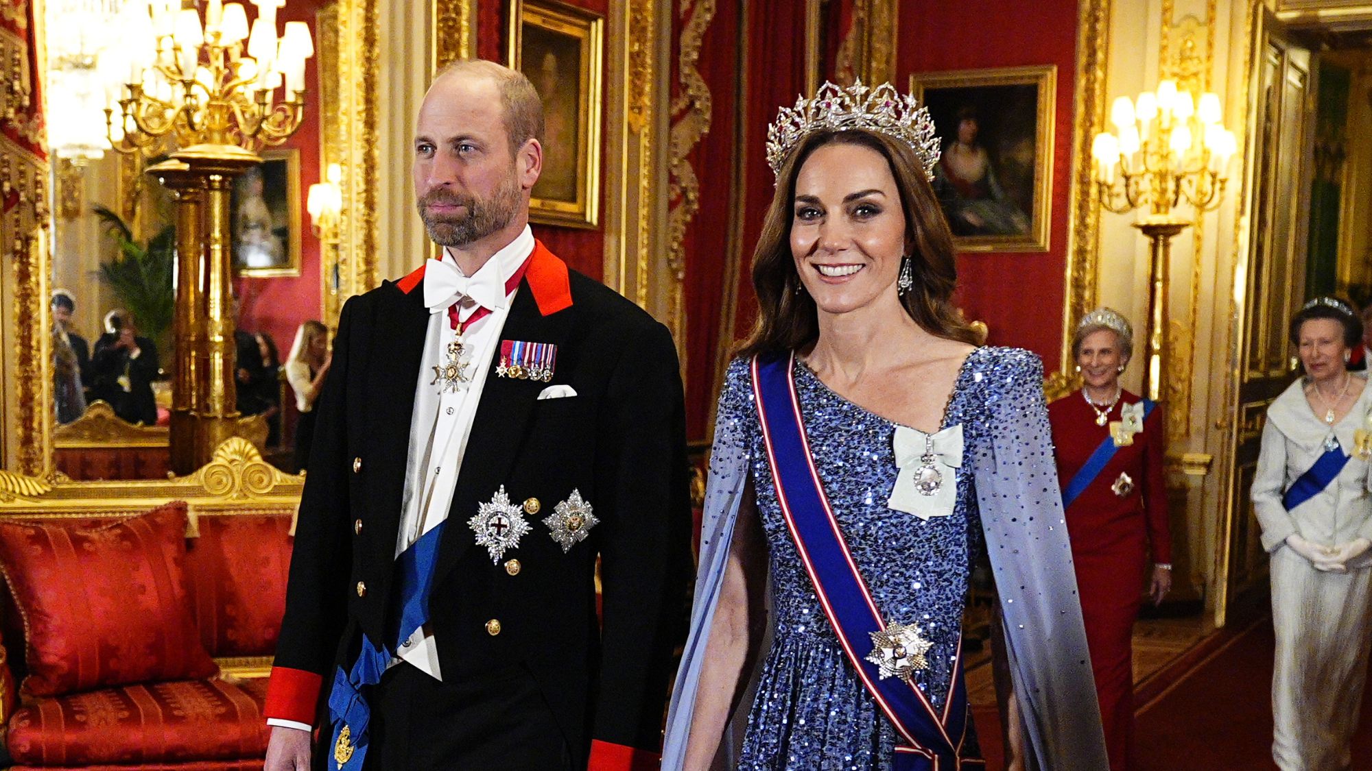 The Prince and Princess of Wales attend a State Visit By The President Of The Federal Republic of Germany
