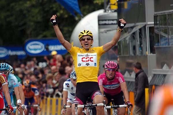 Cancellara used the cobbles to beat the sprinters at their own game.