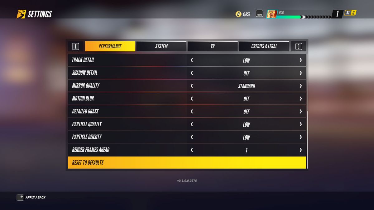 Project CARS 3 Settings