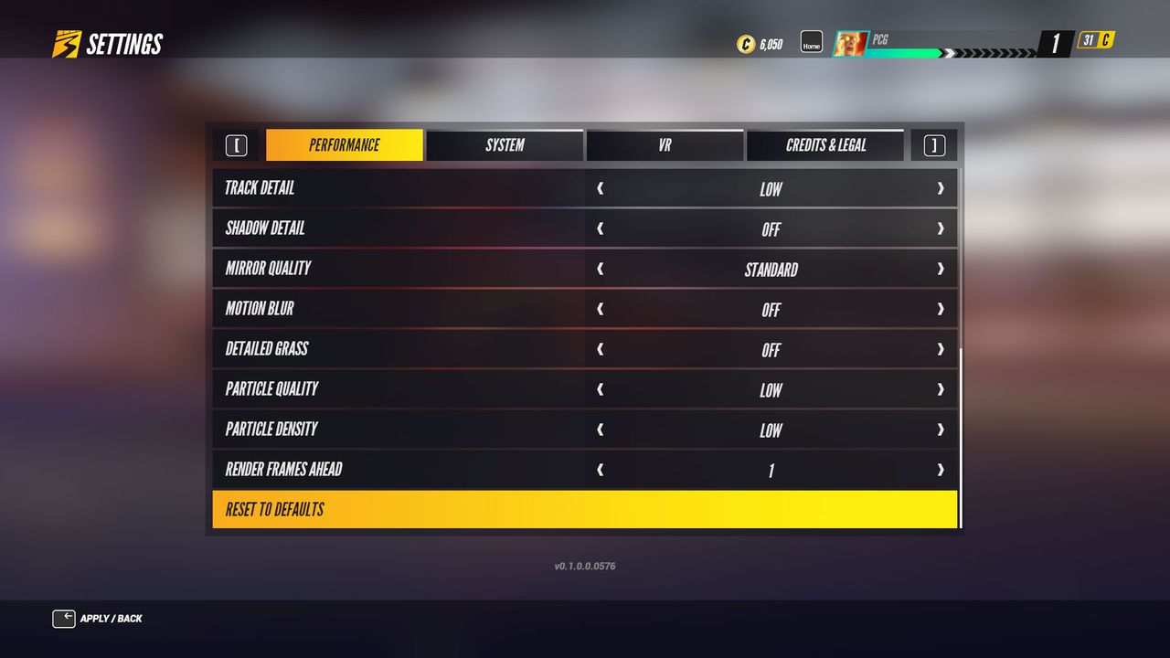 Project CARS 3 Settings