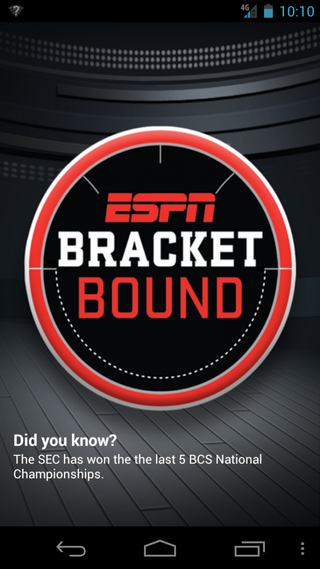 ESPN Bracket Bound