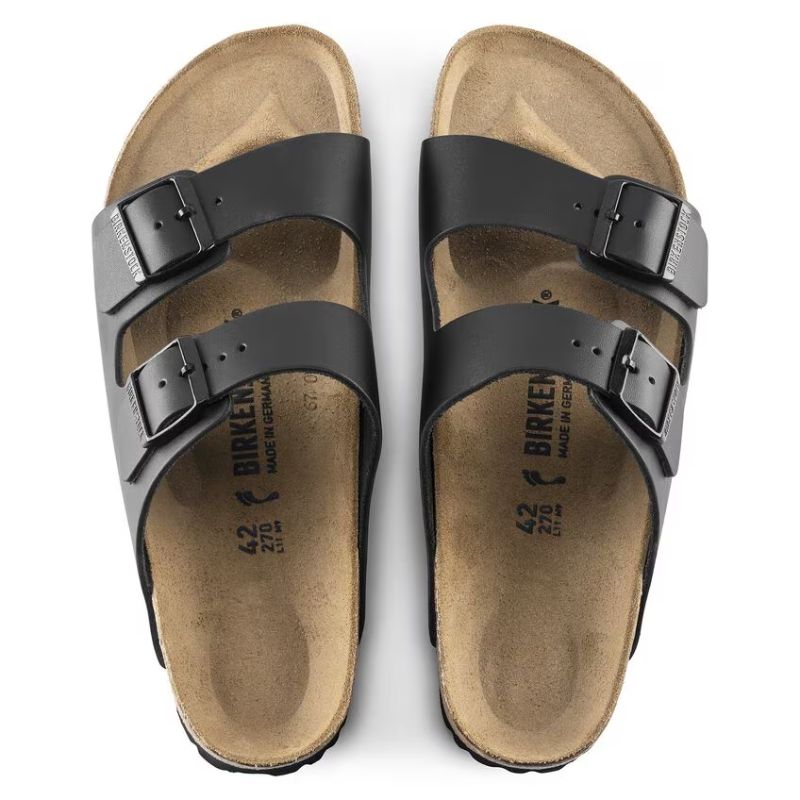 Birkenstock Arizona Natural Leather in black