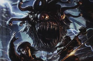 Cover art from an official D&D Monster Manual.