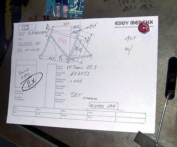 A custom bike plan