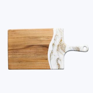 abc carpet and home wooden cheese board
