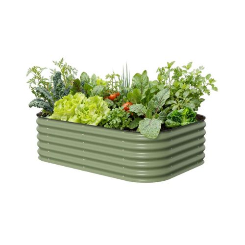 Wayfair, Tall 6 In 1 Modular Metal Outdoor Raised Garden Bed