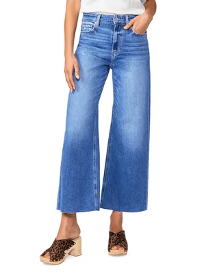 Anessa High Rise Wide Leg Ankle Jeans