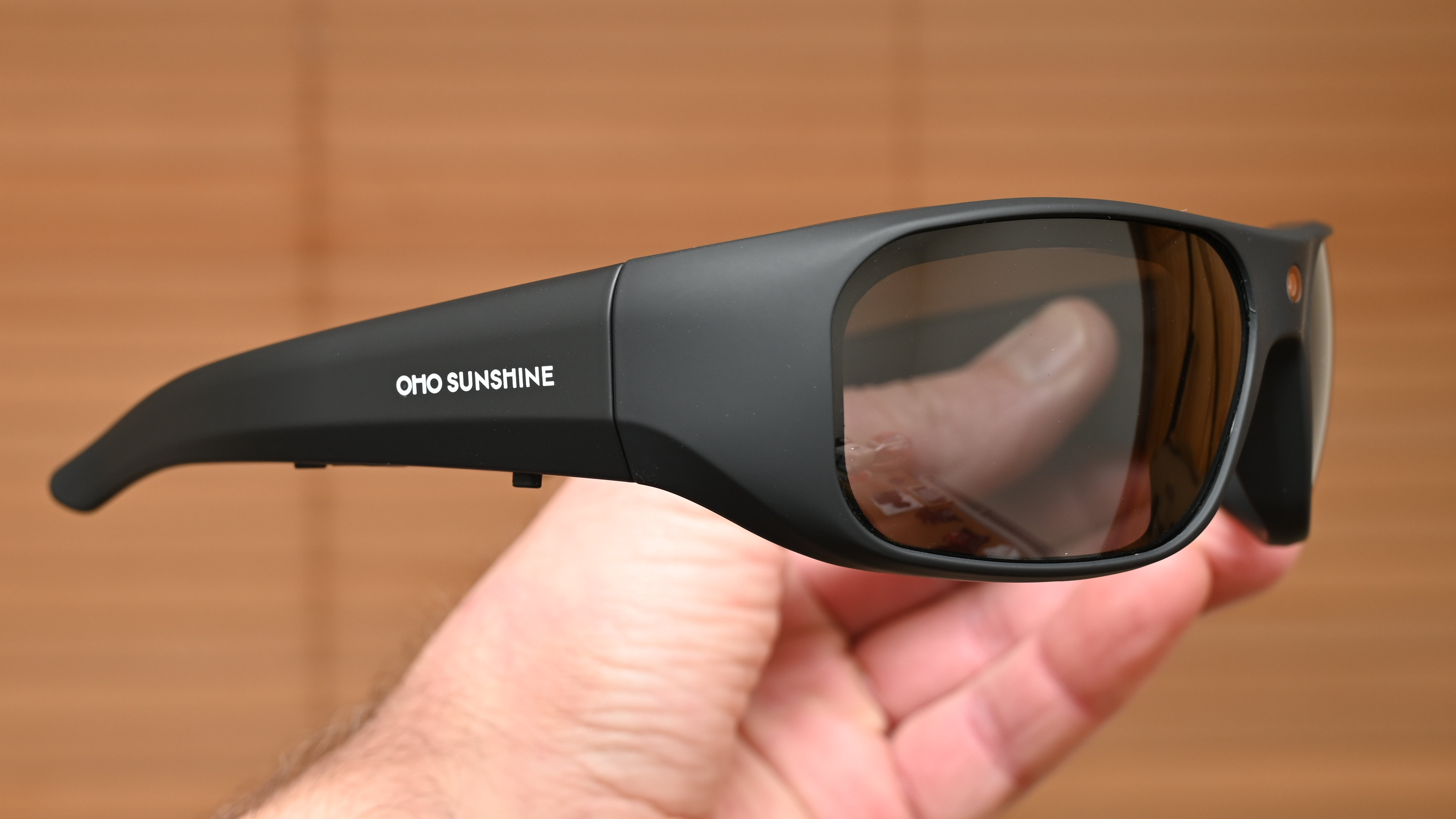 OhO Occhiali Da Sole Con Fotocamera – 1080P Full HD, 32GB, Sensore 15MP, Lenti Polarizzate UV400 E Intercambiabili Per Sport E Azione