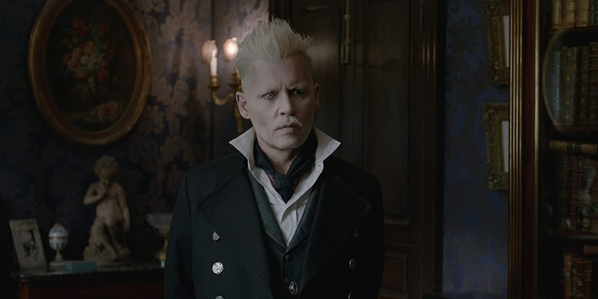 Johnny Depp in Crimes of Grindelwald