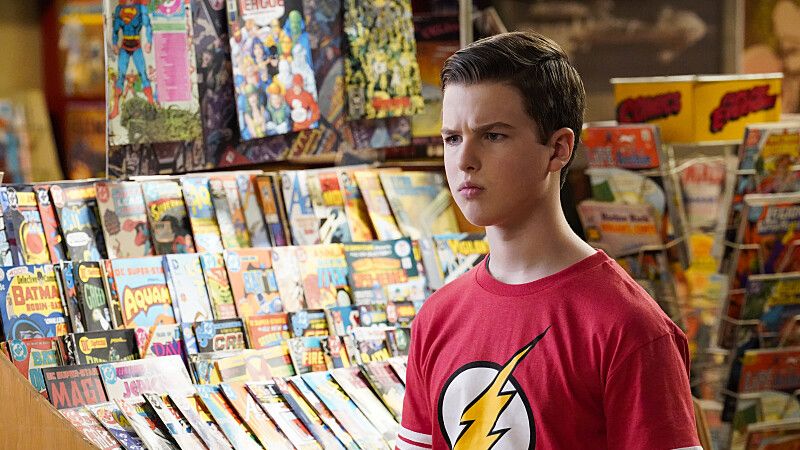 Iain Armitage as Sheldon in Young Sheldon