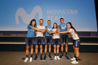 The 2020 Movistar team presented its new colours in Madrid